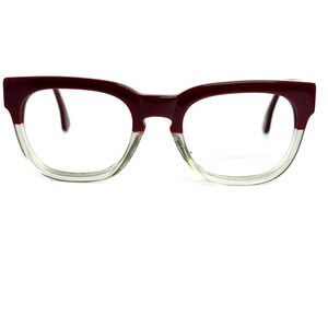 SEE 6978 clear glasses‎ 51-21 140 FRAMES dark burgundy Italy H18514
